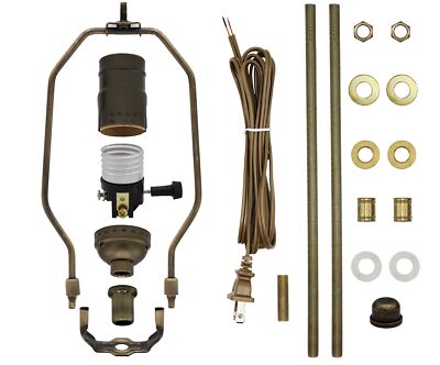 Creative Hobbies ML94KIT Premium Lamp Kit with All Parts for DIY Lamp Design ...
