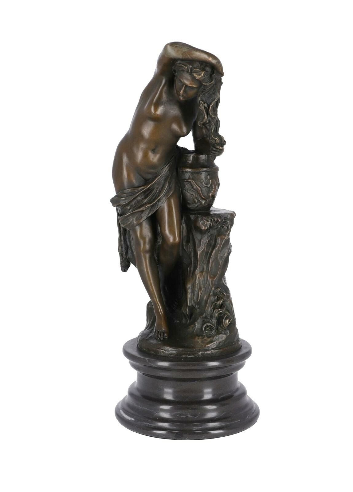 Dekofigur Venus Bronzefigur Venus Figuren Frau Barock
