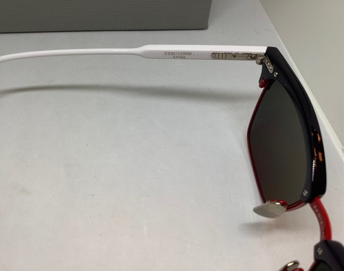 THOM BROWNE TB-711-D-T NAVY RED WHITE 52-19-145 SUNGLASS CASE CLOTH NIB UNISEX - Picture 10 of 12
