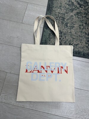 LANVIN x Gallery Dept. Beuteltasche | Elfenbein | 100% Original | Beige Weiß Unisex