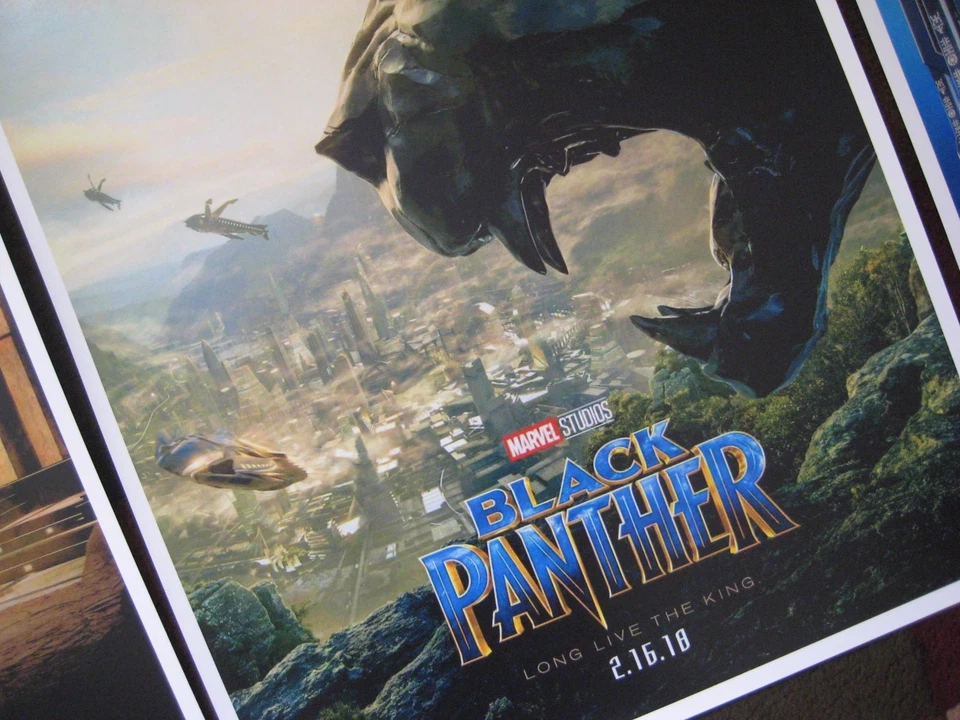 Marvel Black Panther 11" x 17" Collector's Movie Posters ( Set OF 3 ) - image 4 of 4