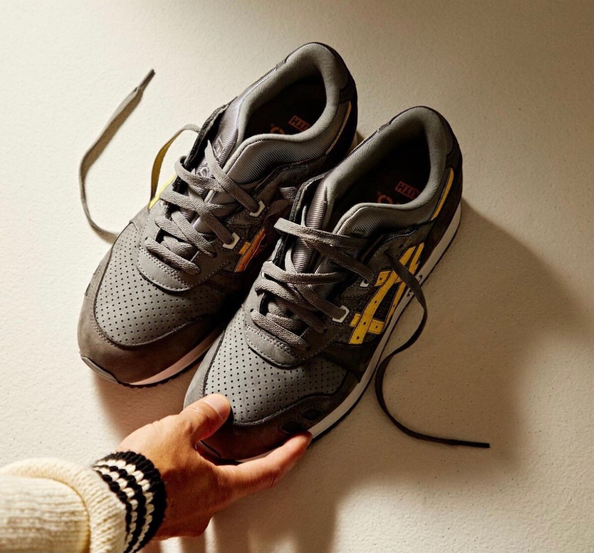 KITH × Asics Gel Lyte 3 Remastered Super Yellow 1201A810-020 Men's