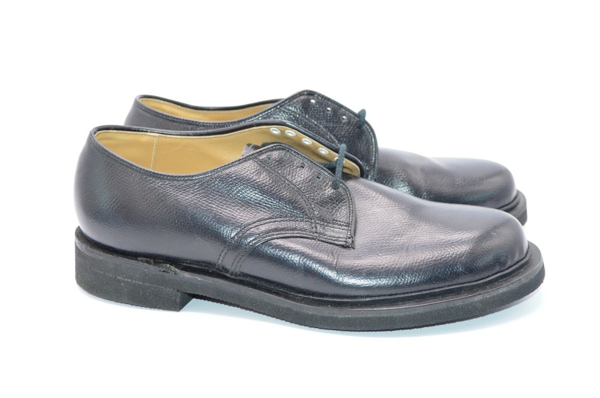 P.W. Minor Black Mens Orthopedic Oxford Lace Leather Shoe  display picture 3