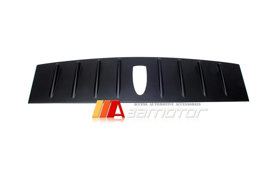 Alerón de techo negro mate tiburón generador vórtice para Subaru WRX STI 2015-2017 Foto 4 de 4