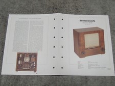 Schaltplan für Röhrenradio Sachsenwerk Olympia 405W von 1939 Rundfunkmuseum