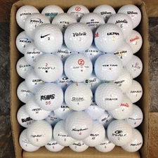 Assorted Brands 100 AAAA Near Mint Used Golf Balls 