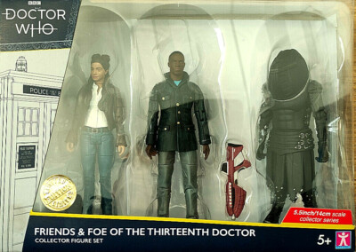 Dr Who Friends & Foes of the 13th Doctor Limited Edition Collector Figure Set