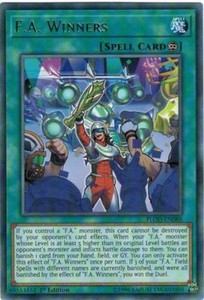 F.A. Winners - FLOD-EN089 - Rare - 1st Edition x3 - Lightly Played