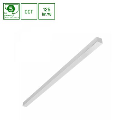LED Pendelleuchte linear ALLDAY 40W 120CM CCT 230V IP20 Weiß