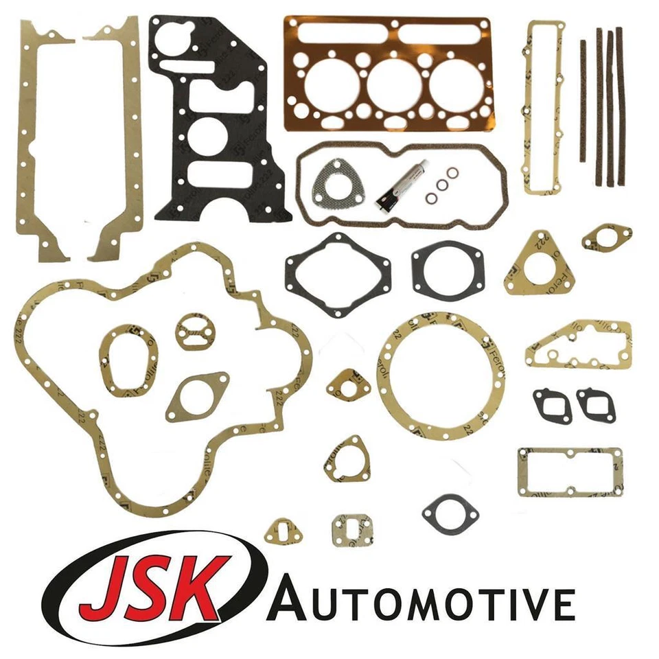 JSK Completo Motore Guarnizioni per Perkins AD3.152 Leyland Jcb Massey Ferguson