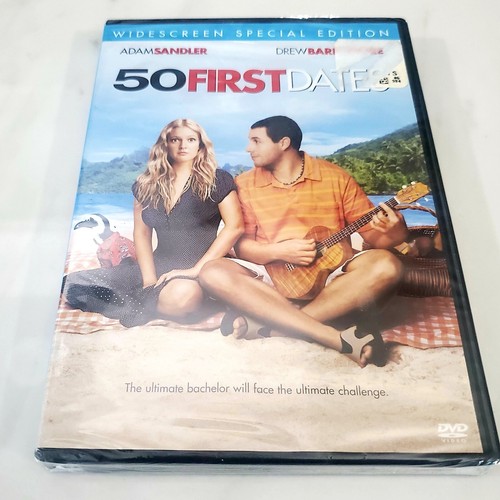 50 First Dates - DVD - Adam Sandler - Drew Barrymore - New - Picture 1 of 2