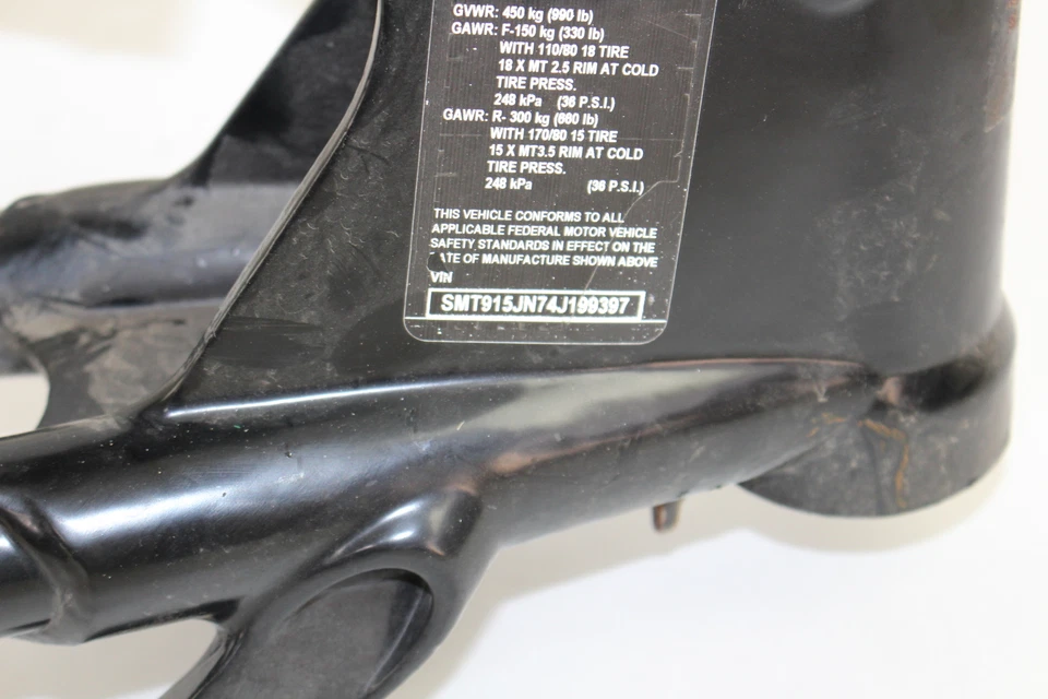 2004 04 Triumph Speedmaster 790 Main Frame Chassis CLN Foto 3 de 4