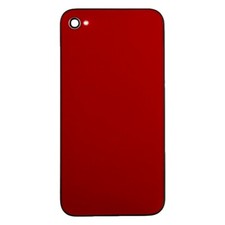 Door with Frame for Apple iPhone 4 CDMA Red Rear Back Panel Housing Battery Part