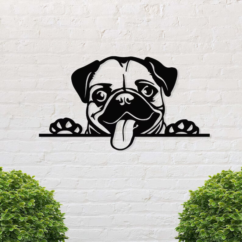 3D Metal Acrylic Silhouette Wall Art - USA Astronaut Home Decor-image