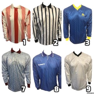 Retro Vintage Football Footy Shirts Tops Sleeve Soccer Classic 80s 90s Size S-XX | eBay