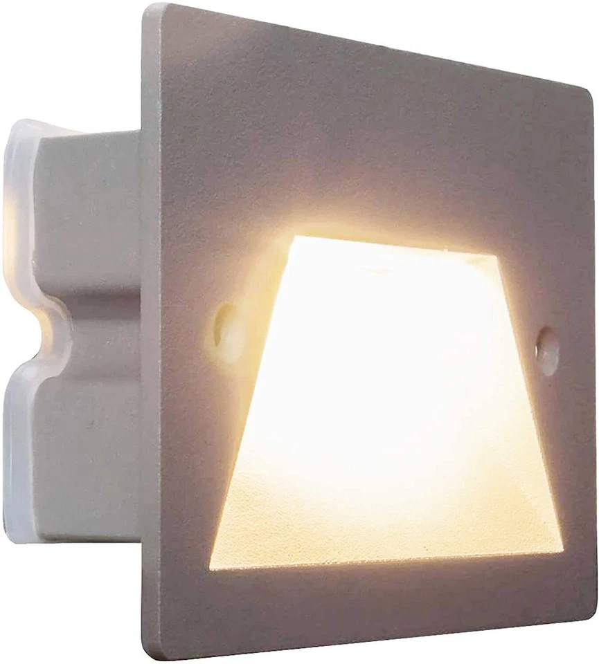 Faretto Segnapassi Esterno Incasso Scatola 503 IP65 3W LED Scale Viale Giardino - Immagine 4 di 4
