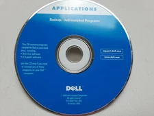 Dell backup: for Dell-installed programs  P/N 0D027 Rev. A00  Dec. 2000 ~ CD-ROM