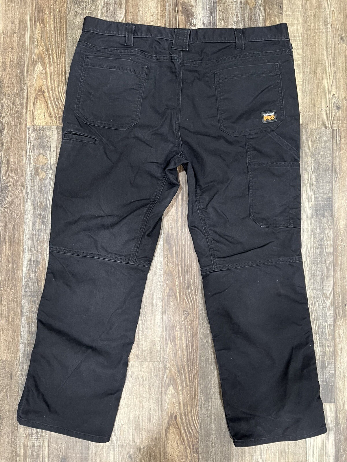 Knee Overlay Work Pant 42x30 Black 