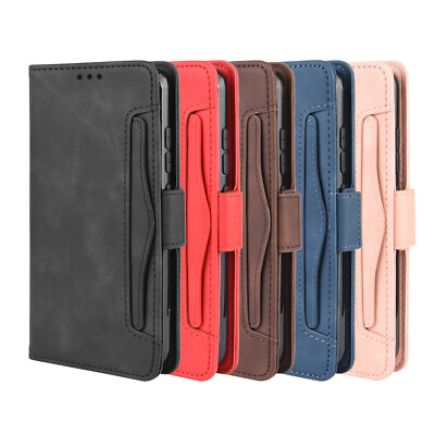Separable Card Slots Wallet Leather Stand Phone Case For