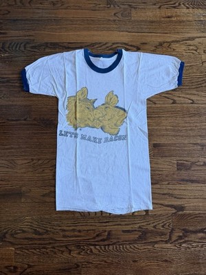 Vintage 60s / 70s Makin Bacon Pigs CHAMPION Graphic Tee Single Stitch