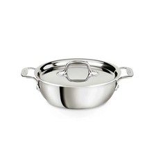 All-Clad Stainless Steel D3 2-qt Cassoulet with Lid