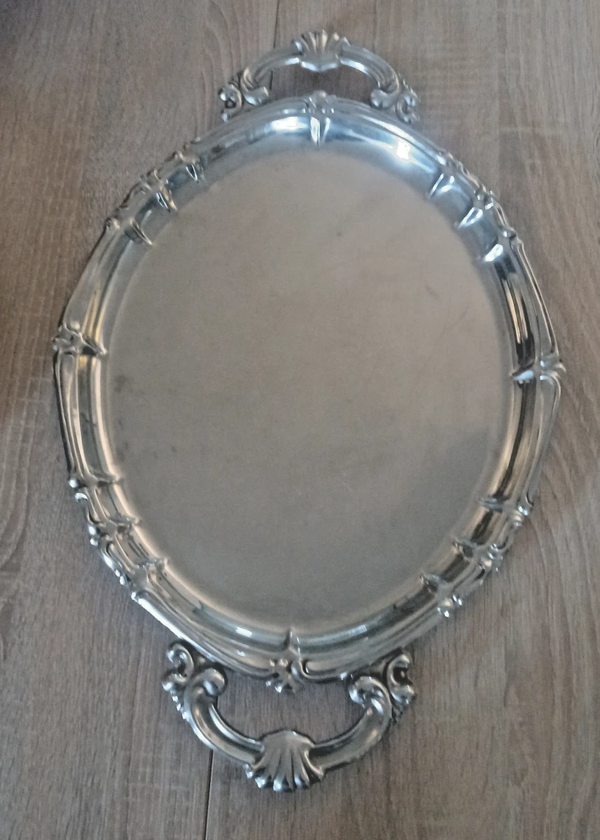 Plateau Rond Tramontina - Acier Inoxydable - 30 Cm - Occasion