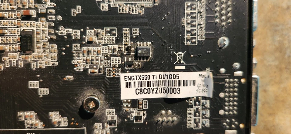 ASUS ENGTX550 Ti/DI/1GD5 GeForce GTX 550 Ti 1GB PCI-E Graphics Card Tested Good - Image 4 of 4
