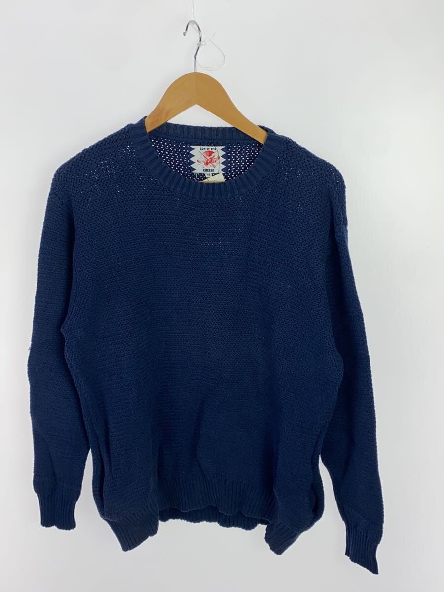 SON OF THE CHEESE Sweater (Thick) M Cotton NVY SC1510-KN01 | eBay