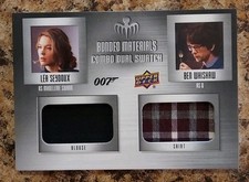James Bond Villains Henchmen Bonded Materials Card Lèa Seydoux Ben Whishaw BM-48