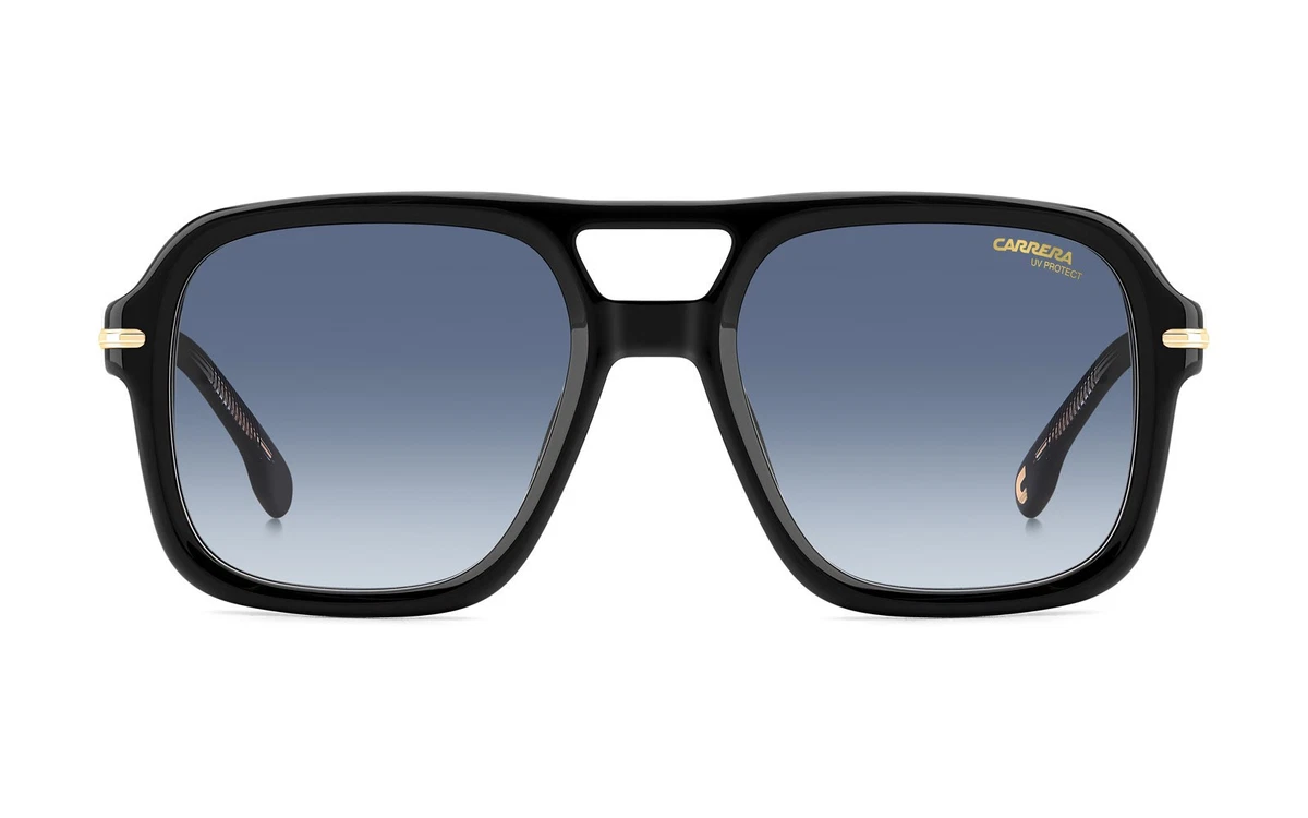 CARRERA 317/S M4P 55 Herren Pilot Sonnenbrille Schwarz / Blau  147 mm  55-20-150