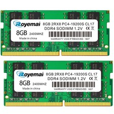 16GB DDR4 19200S PC4 ddr4-sodimm-2400, 2x8gb-2400-19200-sodimm-laptop-2rx8
