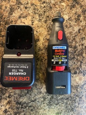 DREMEL MULTI PRO CORDLESS 7.2 VOLT MODEL 770 with Charger