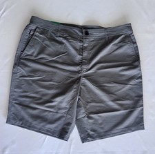 O Neill Hybrid Gray Shorts Men s Size 38 Stretch Lightweight 10 Inseam NWT