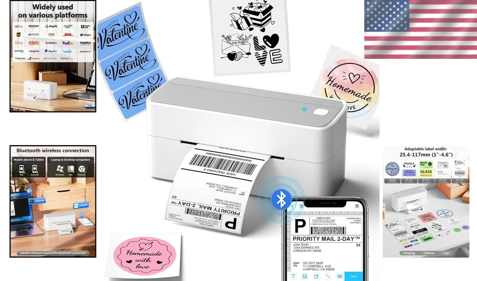 iPhone Android Shipping Label Printer - Image 2 of 4