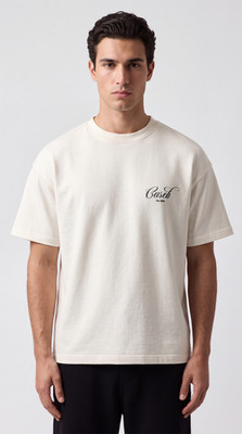 Caseli Essential T-Shirt Off-White Oversized Fit Men