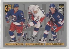 1996 Collector's Choice 3 Star Selection Keith Tkachuk Alex Zhamnov Alexei 19zq
