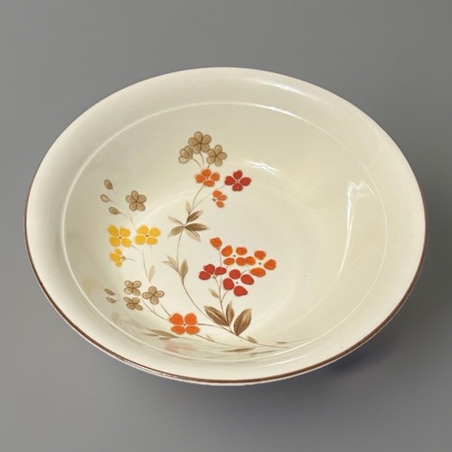 Nikko Suppe Servierschale Prärieblüten orange gelb Blumen Japan 9,25”x2,25” - Bild 2 von 12