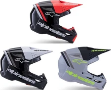 Alpinestars SM3 Radium Helmet - Motocross Dirt Bike MX ATV Motorcycle Off-Road