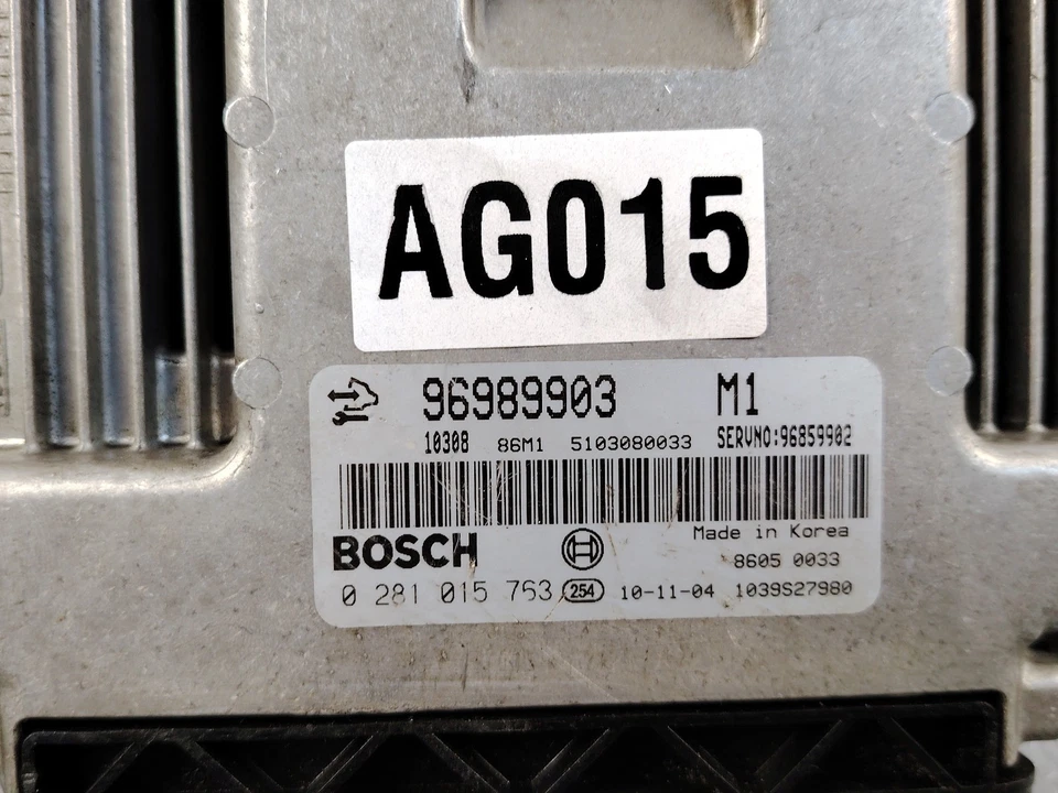 CHEVROLET EPICA HOLDEN CAPTIVA 2.0 CTDi Engine Control MODULE ECU ECM 96859902 - Image 3 of 4