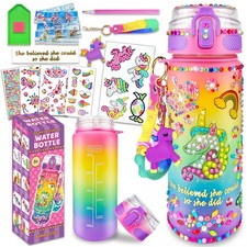 EDSPORTSHOUSE Decorate Your Own Water Standard Bottle Size, Unicorn