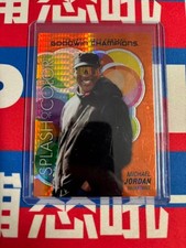 Michael Jordan 2023 UD Goodwin Champions Orange Prism 087/499