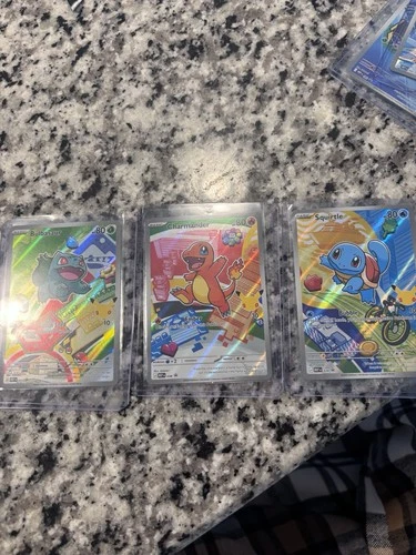 Pokemon 30th Series 1 First PartnerSet Bulbasaur 037 Charmander 038 Squirtle 039