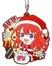 Satsuki Nakano The Quintessential Quintuplets Capsule Rubber Mascot 03 Christmas