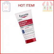 Eucerin Eczema Relief Cream - Full Body Daily Lotion for Eczema-Prone Skin - 5 o