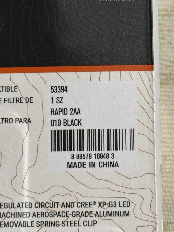 Linterna rápida táctica 5.11 2AA luz táctica artículo 53394 Foto 4 de 4