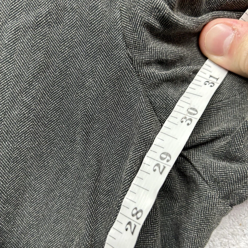 Polo Golf Ralph Lauren Mens Size 32X30 Gray Silk Cotton Pleated Pants (V2) - Image 2 of 4