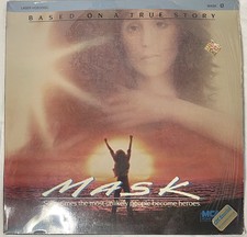 LaserDisc of 1985 drama film Mask Starring Cher, Sam Elliott, and Eric Stoltz