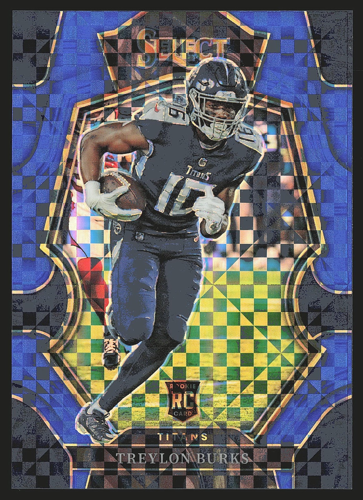 2022 Panini Select #195 Treylon Burks Blue Prizm #/149 SN,RC