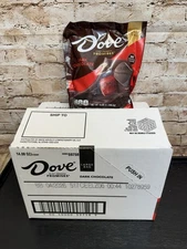 1 Case Dove Promises Dark Chocolates 14.08 Oz X 6 Bags