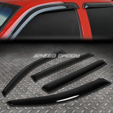 For 09-16 Vw Tiguan Pq35 Smoke Tint Window Visor Shadesun Windrain Deflector